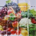 3pcs 60x90cm Wallpaper Kitchen Anti Oil Wall Sticker Patterns:fruits