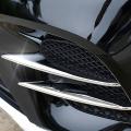 Bumper Splitter Spoiler Canards Cover for Mercedes-benz Chrome