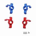 6pcs Metal Front Spindle & Rear Hub Set for Losi Lasernut U4 Rc,blue