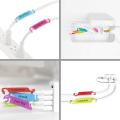 20 Pcs Cable Tags Cable Management Tags Multicolor Cable Labels