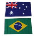 5 X 3ft National Sports Flags with Grommet - Australian Flag