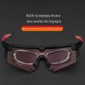 Rockbros Polarized Riding Glasses Magnetic Suction Men and Women