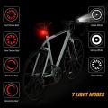 Bike Light for Night Riding, Rechargeable Bright Led Flashlight