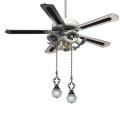 Set Of 2 Clear Fan Pull Ceiling Fan Chain Pulls Crystal Prism Ball