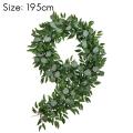 Artificial Eucalyptus & Willow Vines Faux Garland Ivy for Wall Decor