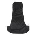 2 X Universal Waterproof Nylon Front Car Van Seat Covers Black