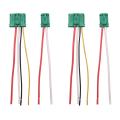 2pcs Plug Connector Wiring Harness for Heater Blower Resistor