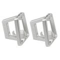 Litepro Front Carrier Cycling Part for Brompton Pig Nose Racks-silver