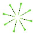 100 Pcs Golf Tees3-1/4inch Reduces Friction & Side Spin 5 Prongs