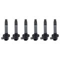 6 Pack Car Ignition Coils 2 Pins for Ford Lincoln Edge Flex F150