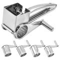 1set Cheese Cutter Slicer Shredder with 4 Interchanging Rotary