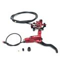 Zoom Bicycle Power Off Cut-off Shifter Oil Hydraulic Disc Brake,red