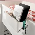 Bedside Bed Shelf to Storage Remotes Cellphone Charging Accessories-a