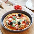 Round Nonstick Household Mould Pizza Pan Oven Pizza Baking Pan