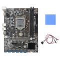 B250c Miner Motherboard+switch Cable with Light+thermal Pad