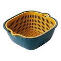 Baskets Fruit Washing Basket Multifunctional Drain Basket Stackable A