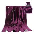 Altar Tarot Tablecloth Velvet Tarot Divination Tablecloth Purple