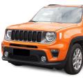 For Jeep Renegade 2019 2020 Front Grille Inserts, Abs Black 7 Pack