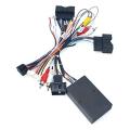 Car 16pin Audio Power Cord with Canbus Box for Ford Focus F150 Ranger