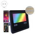 Rgb Flood Light , Smart App Control 50w Color Changing,1 Pack,us Plug