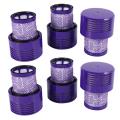 Washable Filter Unit for Dyson V10 Sv12 Vacuum Cleaner (pack Of 6)