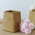 Flower Basket Seagrass Woven Storage Basket for Plants Flower Vase