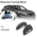 1 Pair Carbon Fiber Car Review Mirror Cover for Hyundai Tucson 15-20