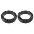 Solid Tire 8.5inch Rubber Front/rear Tire for Xiaomi M365 Pro Black