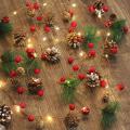 Christmas Lights Led Copper Wire Lights New Year Rattan Crafts