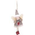 Angel Doll Ornaments Merry Christmas Decorations Gray Skirt Girl