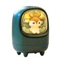 M23 Creative Cute Pet Space Capsule Usb Air Humidifier Purifier Green