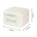 Nordic Ins Style Clamshell Bread Storage Box Cosmetic Off-white
