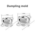 2 Dumpling Molds 3 Dumpling Skin Maker,cutter Pie Ravioli Press Mold