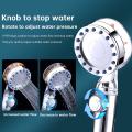 Propeller Driven Handheld Shower with Hose and Shower Arm Bracket