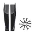 Side Skirts Fits Universal Vehicles Black 450mm Splitter(gloss Black)