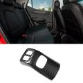 Car Carbon Fiber Rear Air Condition Vent Outlet Frame for Hyundai I10