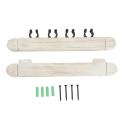 Pool Cue Rack, Billiard Stick Holder Wall Mount, Pool Table Rods Clip