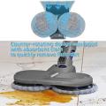 Electric Mop Brush Head with 3 Pairs Of Mop Pads