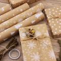 For Christmas Birthday Party Wrapping Paper Set Of 5 Gift Wrap Papers