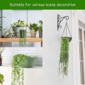 8pcs 32.3 Inches Artificial Hanging Plants for Garden Decoration