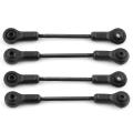 4pcs Chassis Link Rod Tie Rod Linkage for Kyosho Rc Crawler Car