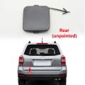 Auto Unpainted Rear Bumper Tow Hook Eye Cover for Subaru Forester