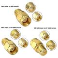 15 Type Rf Antenna Adapter Kit Sma Connector Sma Male Female