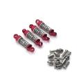 4pcs Metal Shock Absorber for Wltoys 284131 K969 K979 1/28 Rc Car,1