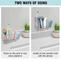 Toothbrush Holder for Bathroom Wall Or Counter, Toothbrush Organizer