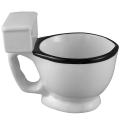 Toilet Ceramic Mug with Handle 300ml Coffee Tea Milk Ice Cream Cup