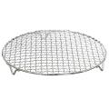 304 Stainless Multipurpose Steel Round Grill Net