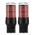 2x Car 3014 144smd Canbus T20 7440 W21w Led Bulbs for Turn Red