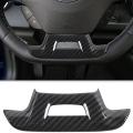Car Steering Wheel Trim for Chevrolet Camaro 17-22, Abs Carbon Fiber