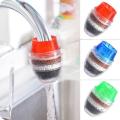 3pcs Activated Carbon Faucet Filter Kitchen Tap 5 Layers for Home